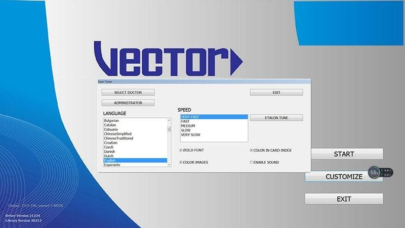 vector nls system analyzer